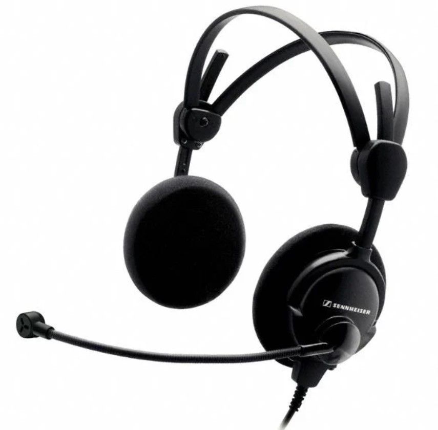 502172 HME 46-3PTT-LA Гарнитура проводная, авиационная, с PTT, LEMO, Sennheiser